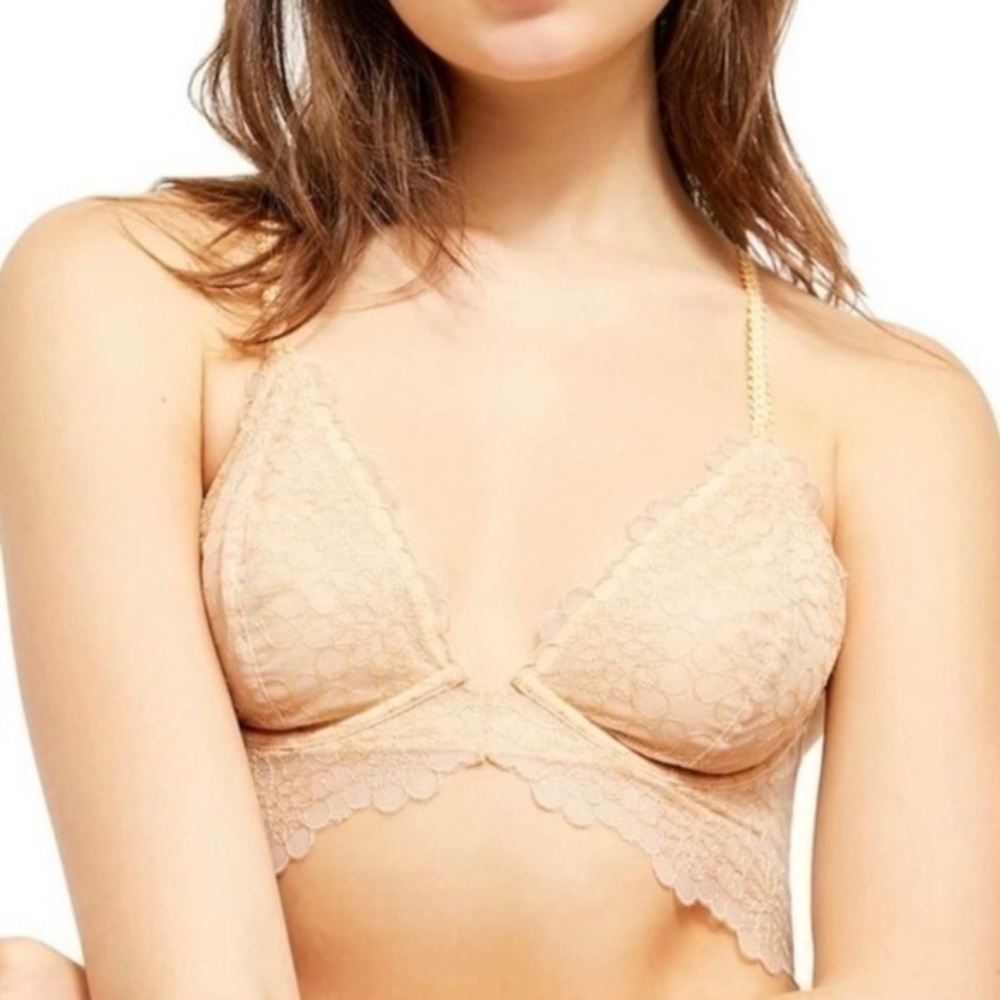 Free People 32A lace underwire bra new